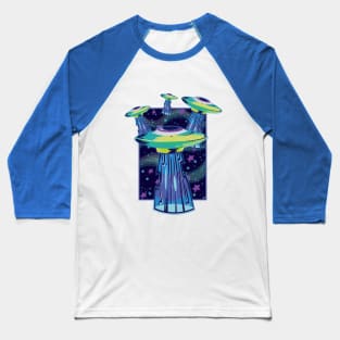 UFO ATTACK Baseball T-Shirt